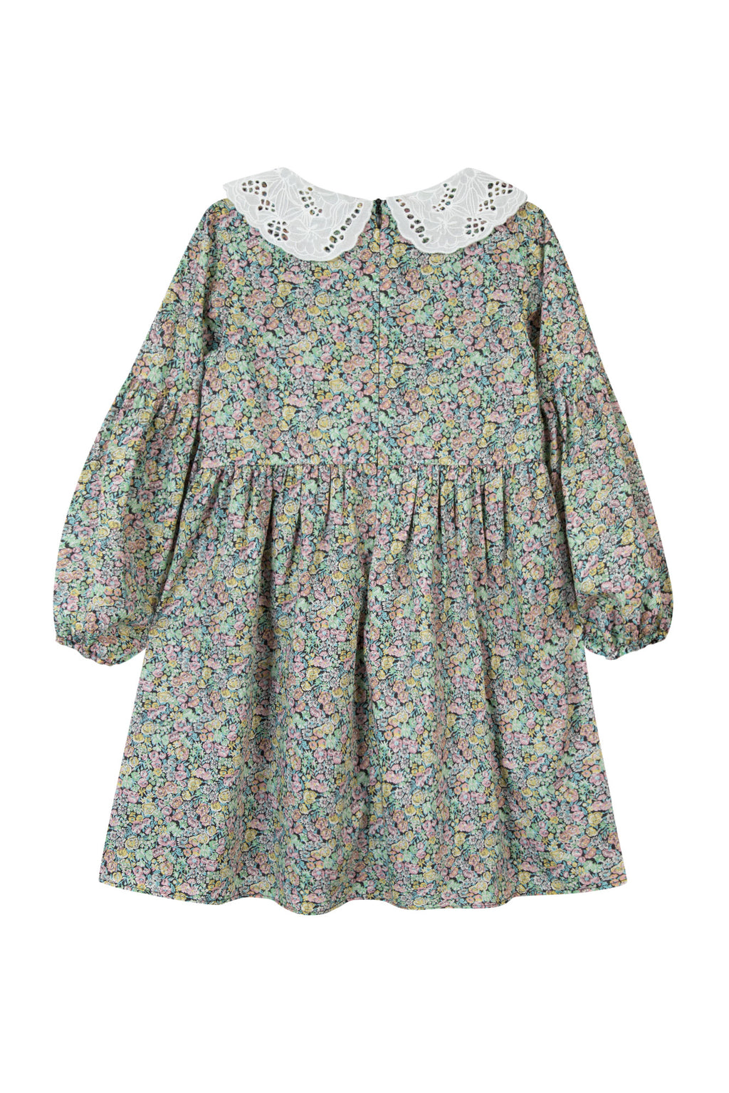 Dress - Fabric Liberty Collar openwork