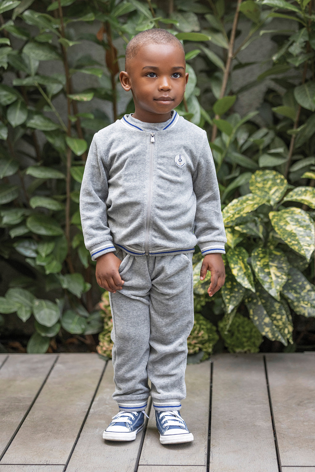 Outfit Jogging suit - Grey Velvet