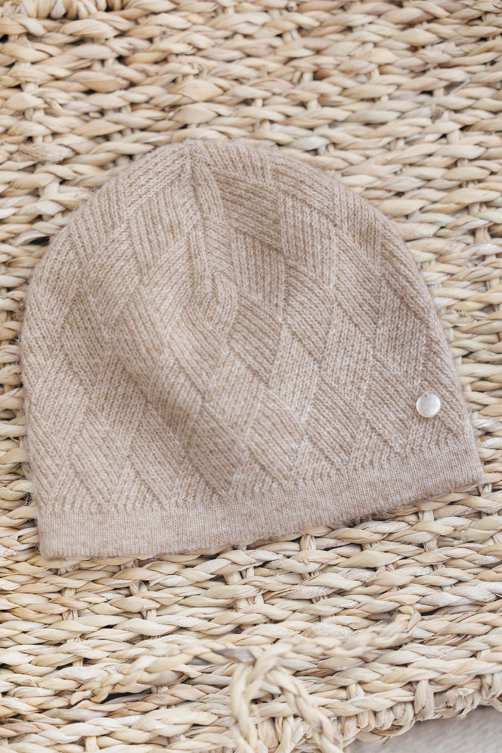 Berretto - Beige In Cashmere