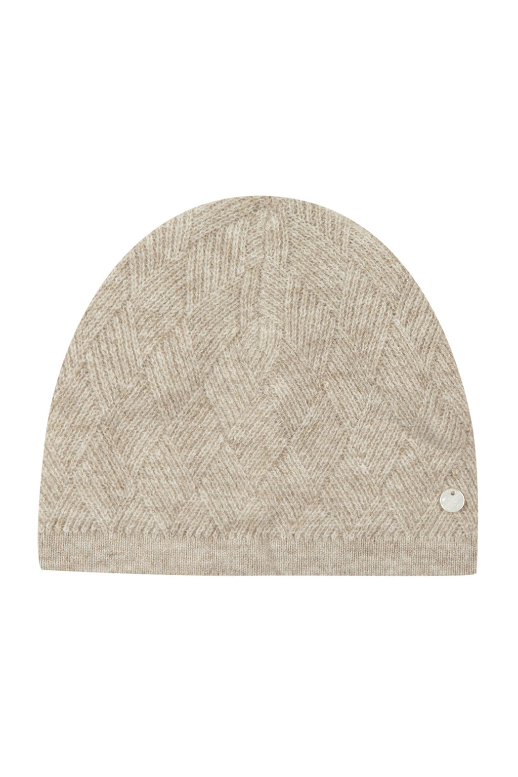 Bonnet - Beige en cachemire