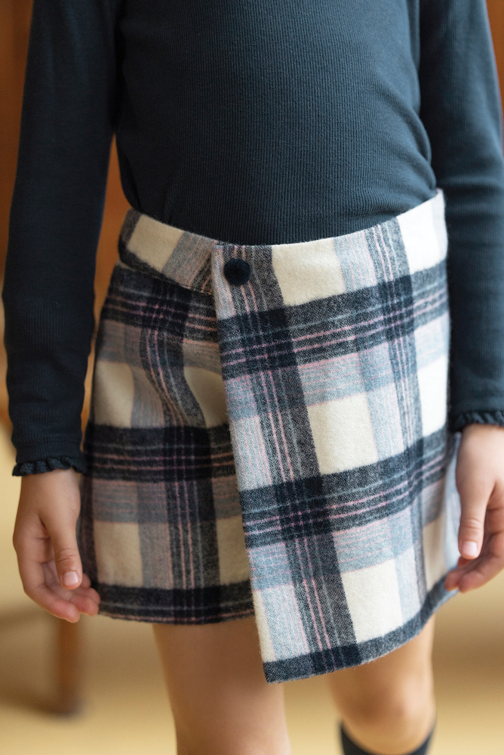 Rock - Kurze Hose Tartan