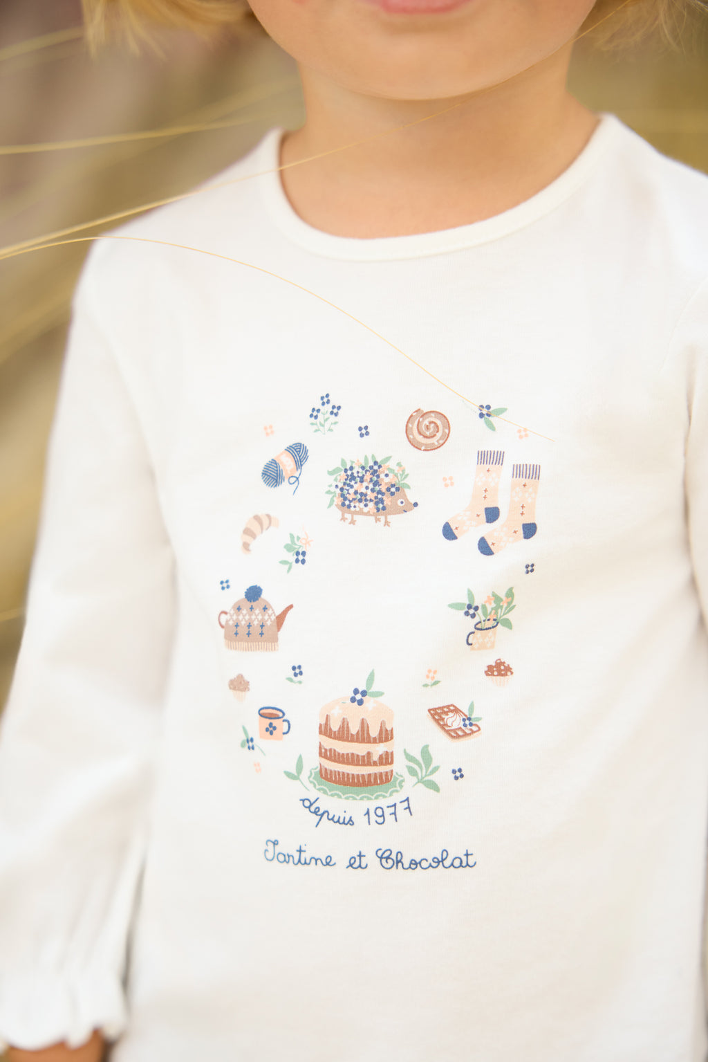 T -Shirt - Madreperla  Illustrazione calendario