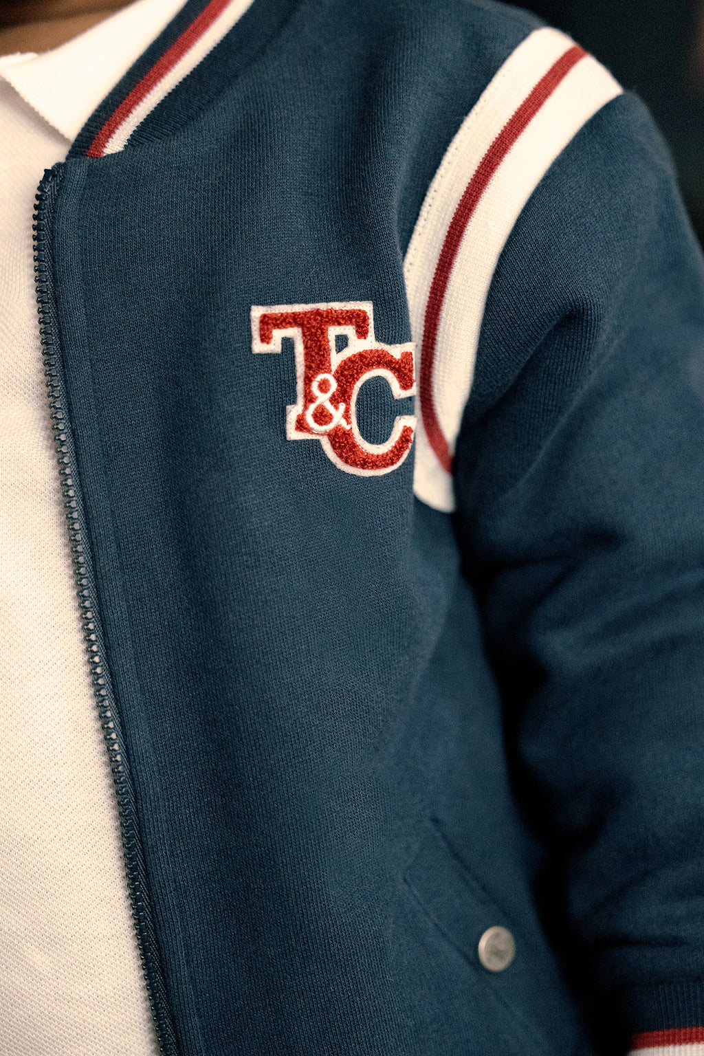 Teddy - Navy Fleece