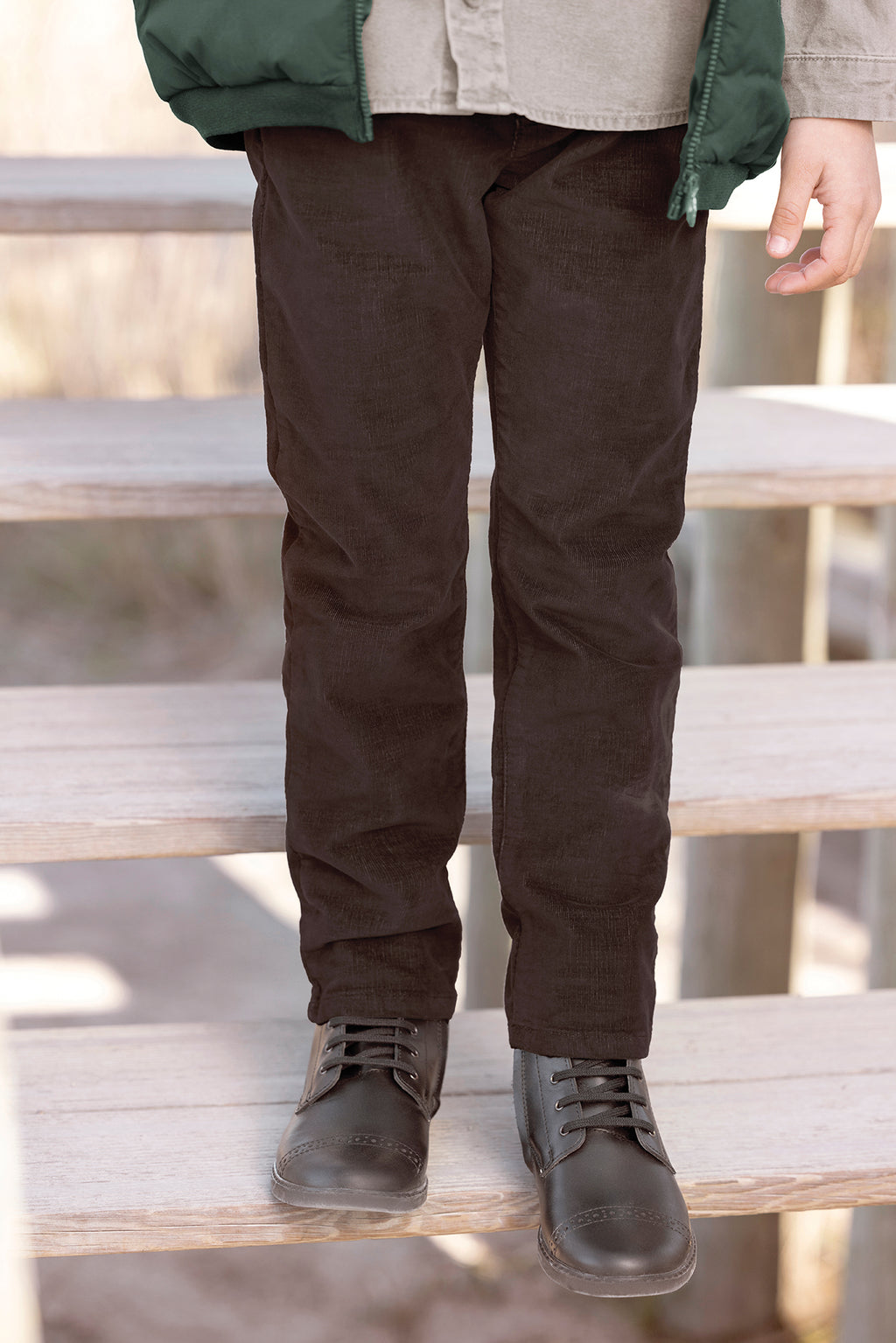 Trousers - Grey anthracite Velvet