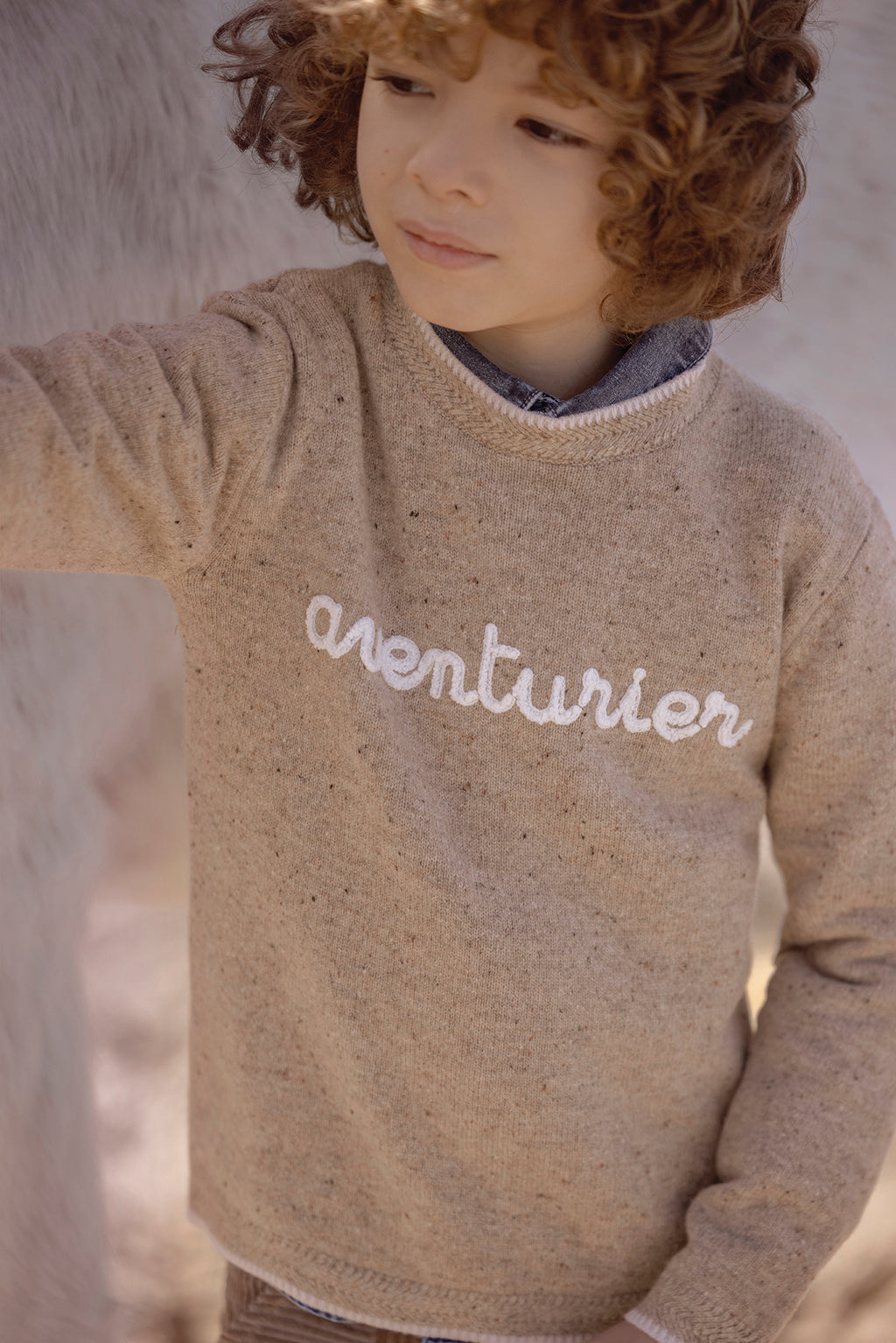 Sweater - Adventurer sand