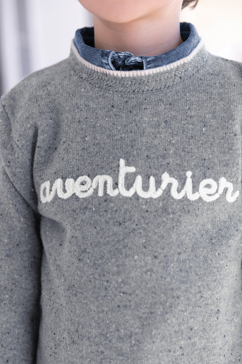 Sweater - Blue Greyadventurer