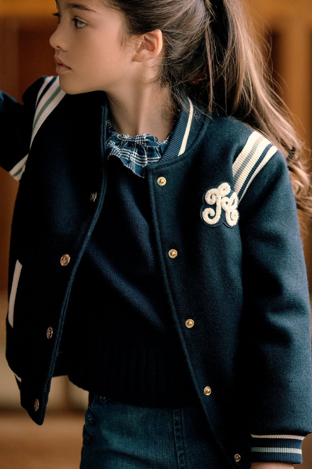 Jacket - Teddy Navy Tc