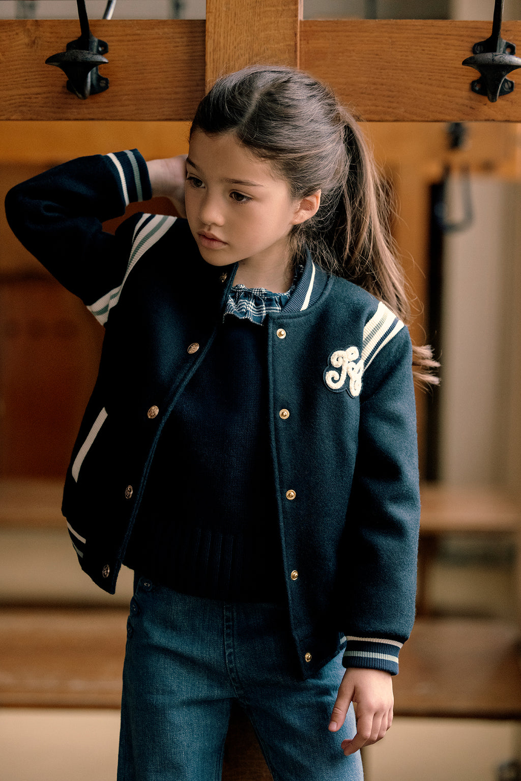 Jacket - Teddy Navy Tc