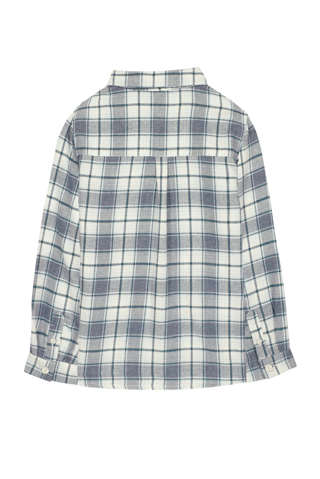 Camisa - Gris claro Cuadros