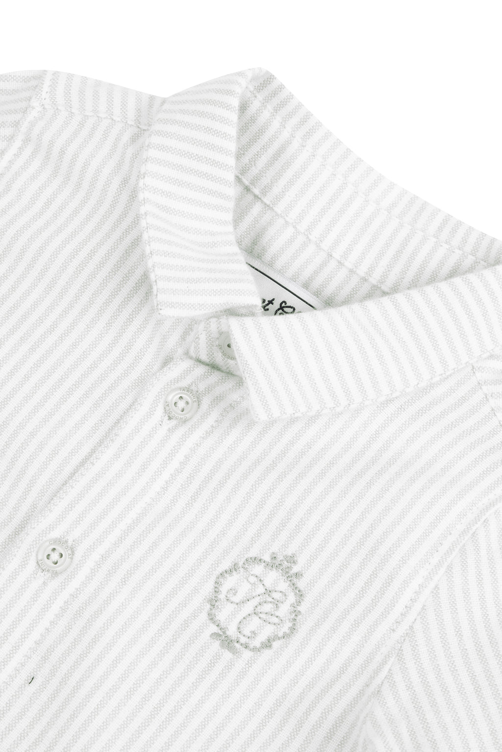 Shirt - Light grey striped