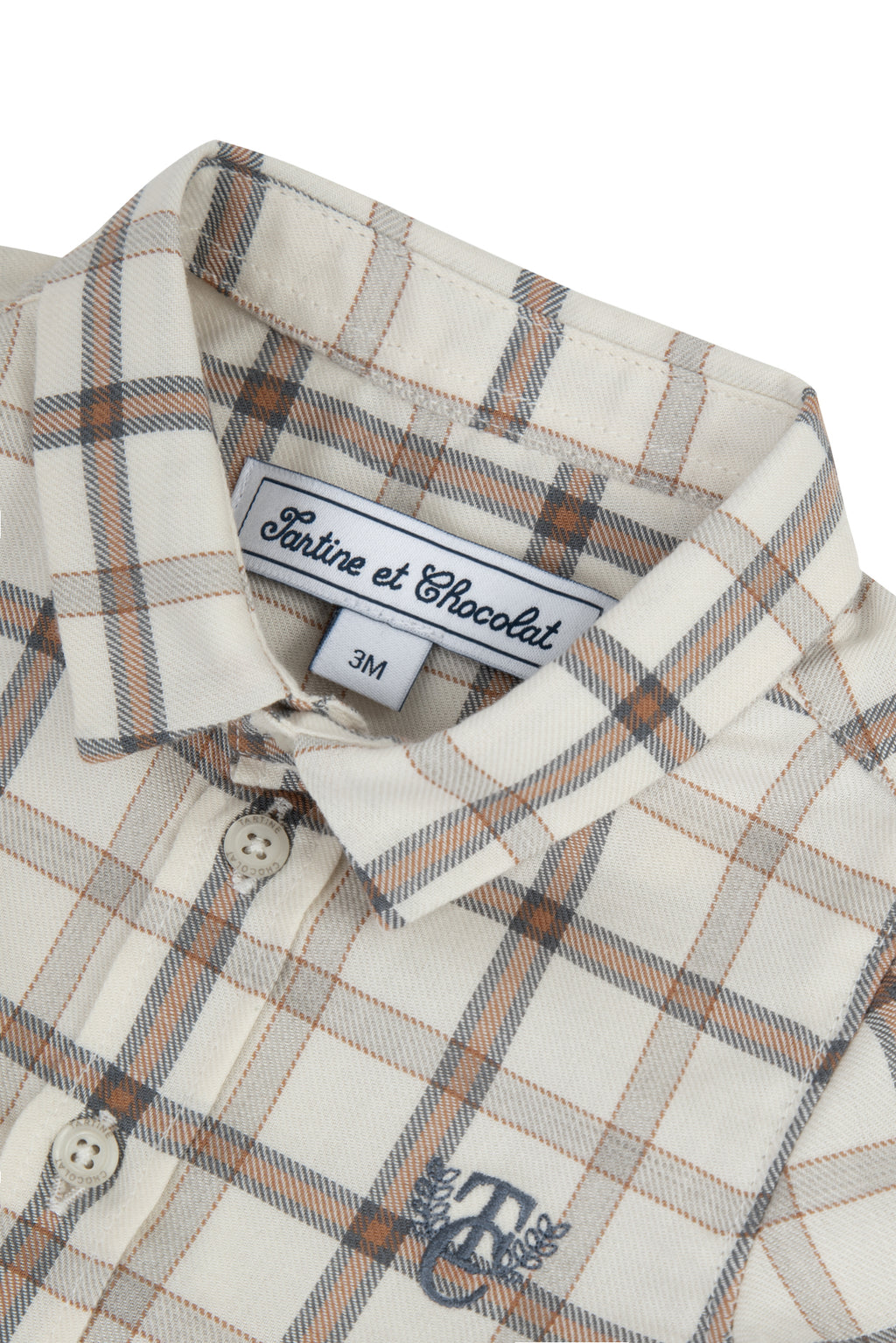 Camicia - Madreperla  grasso Scacchi