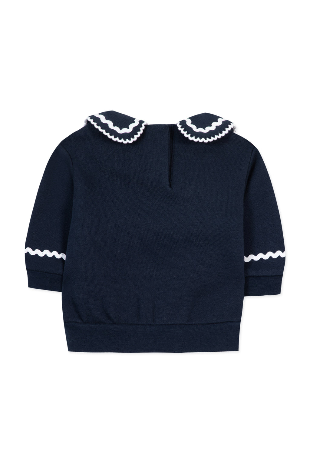 Felpa - Blu navy Colletto Claudine