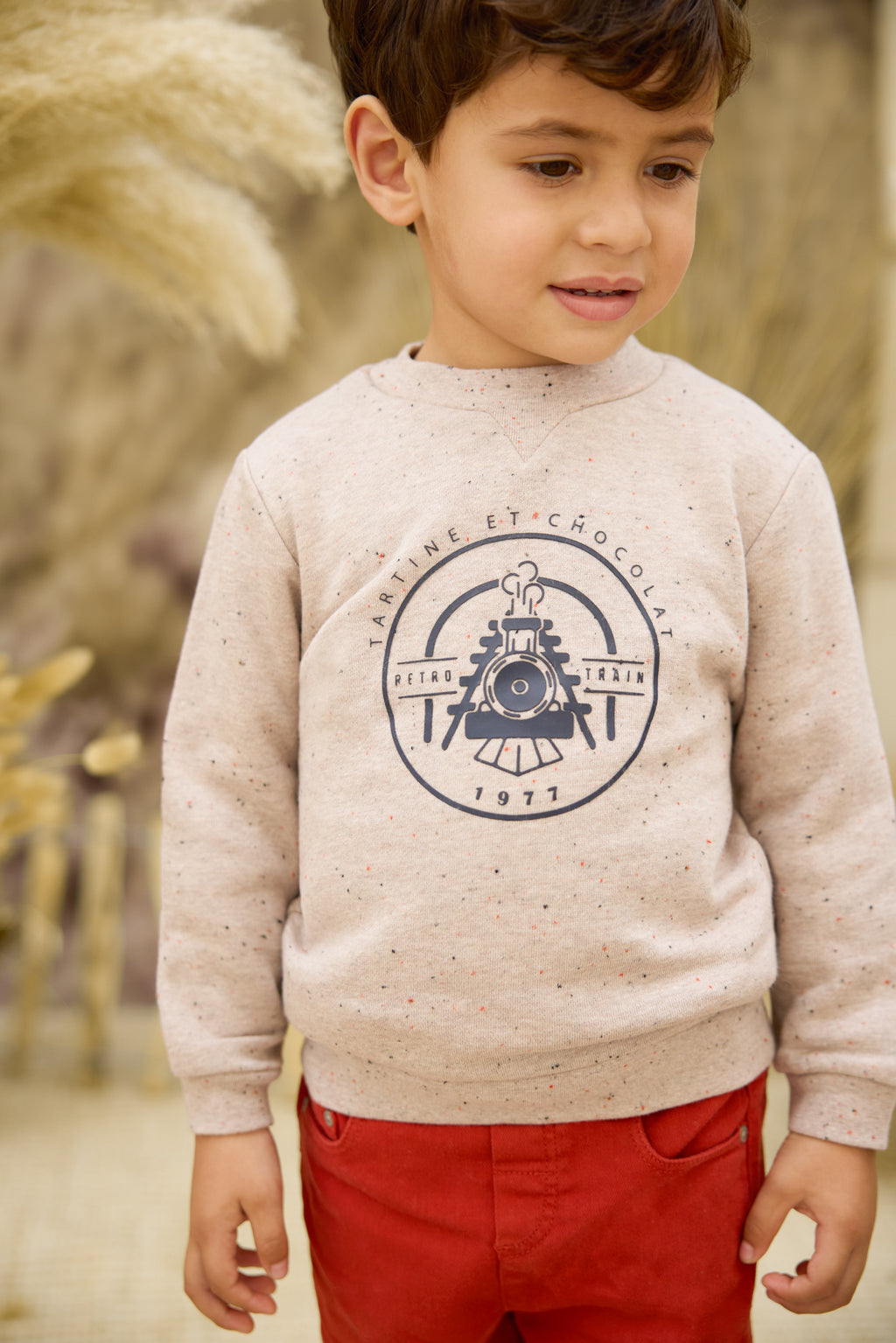 Sweatshirt - Sand Illustration Zug