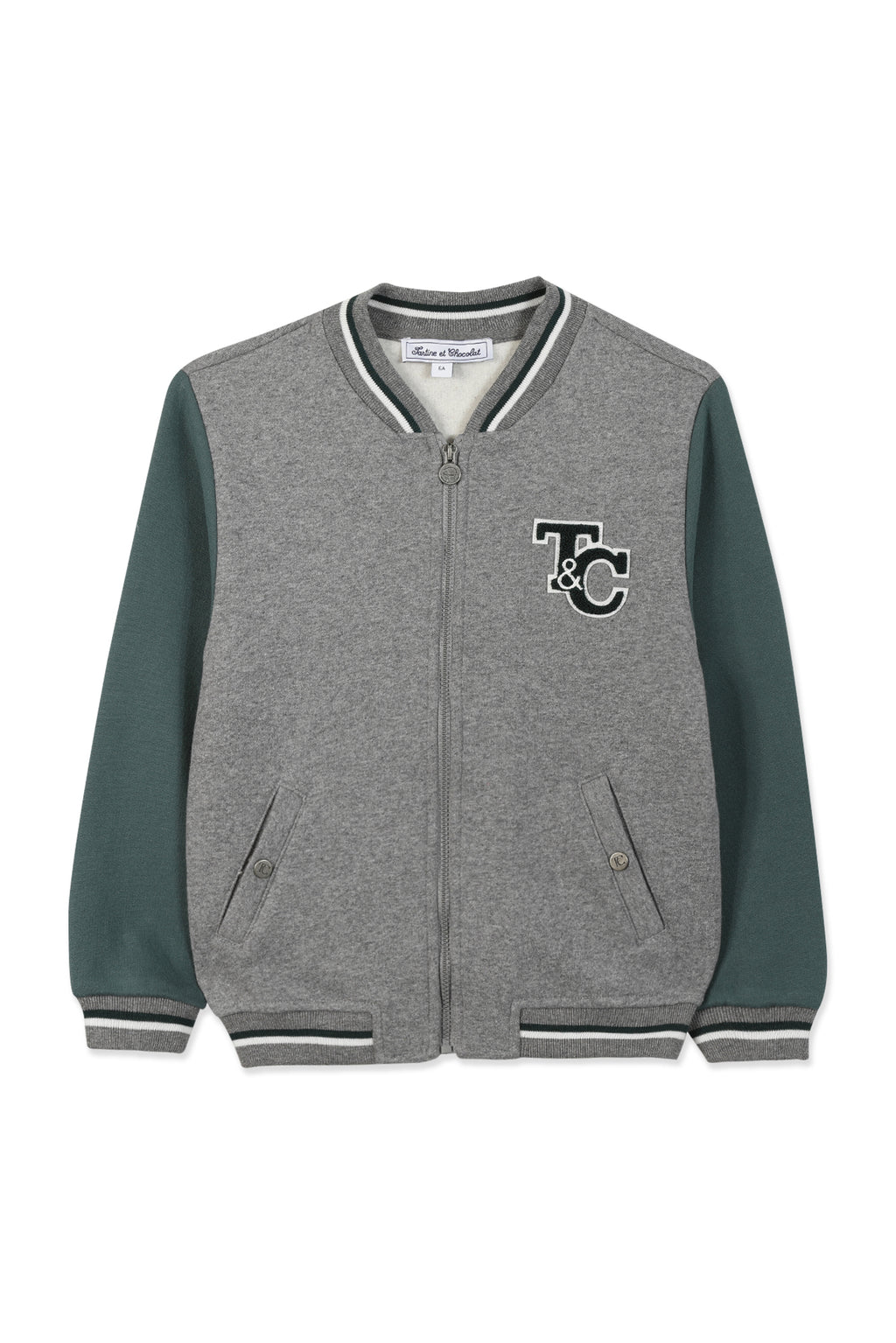 Cardigan - Grey China Fleece