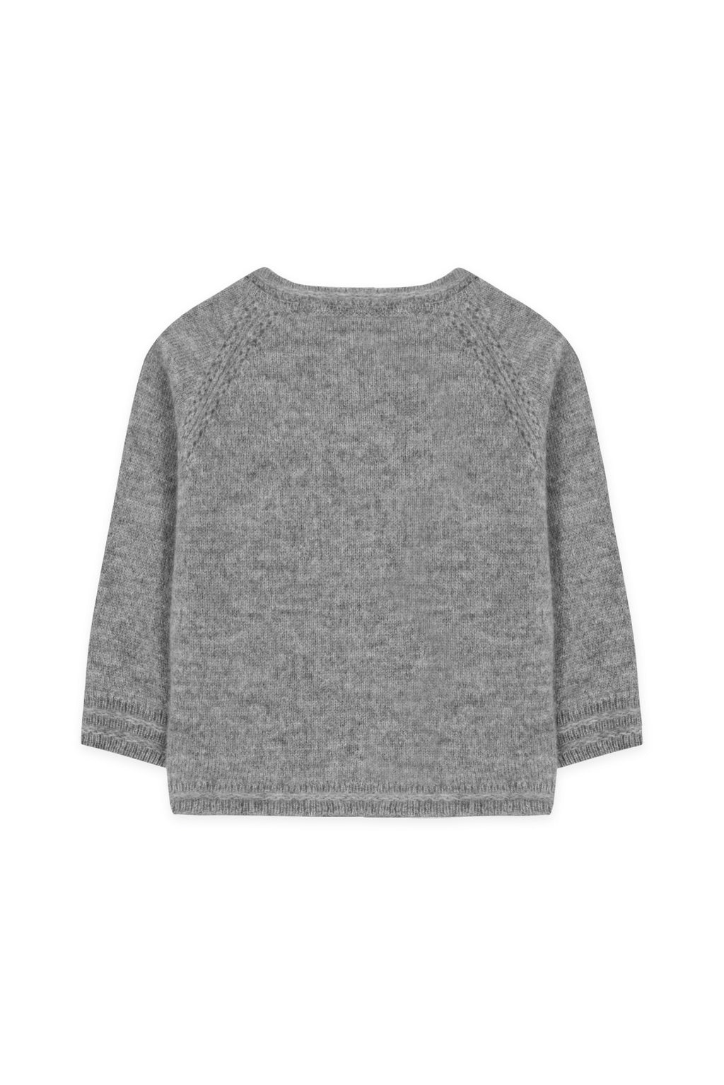 Cardigan - Grey Cashmere