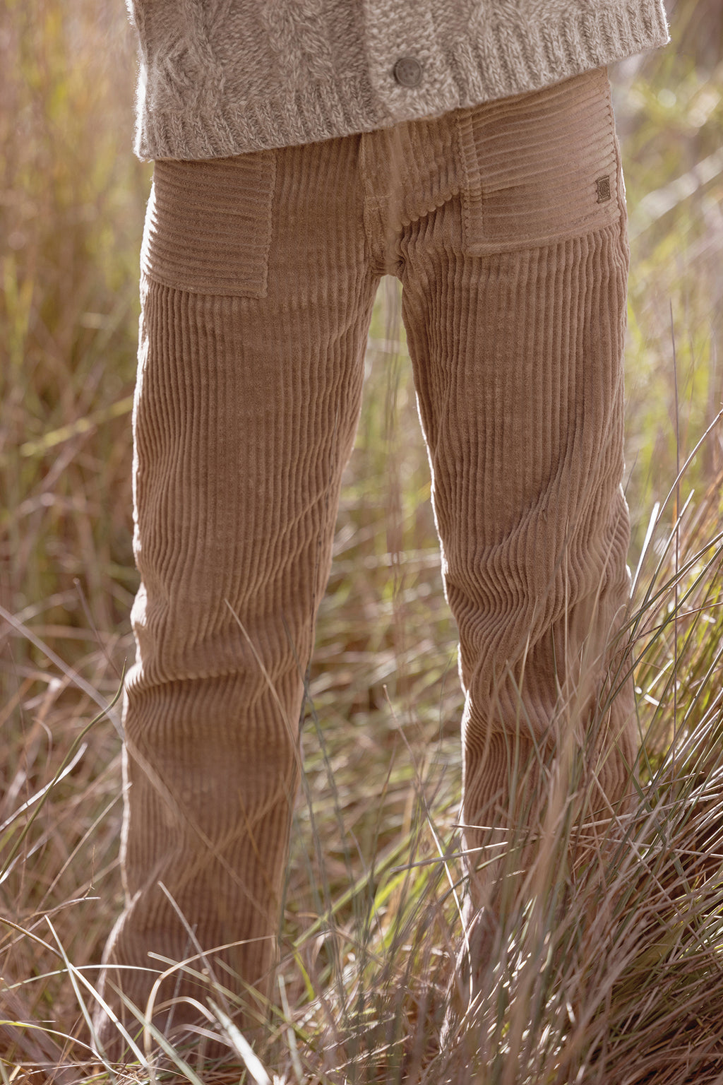 Pantaloni Beige Ragazzo