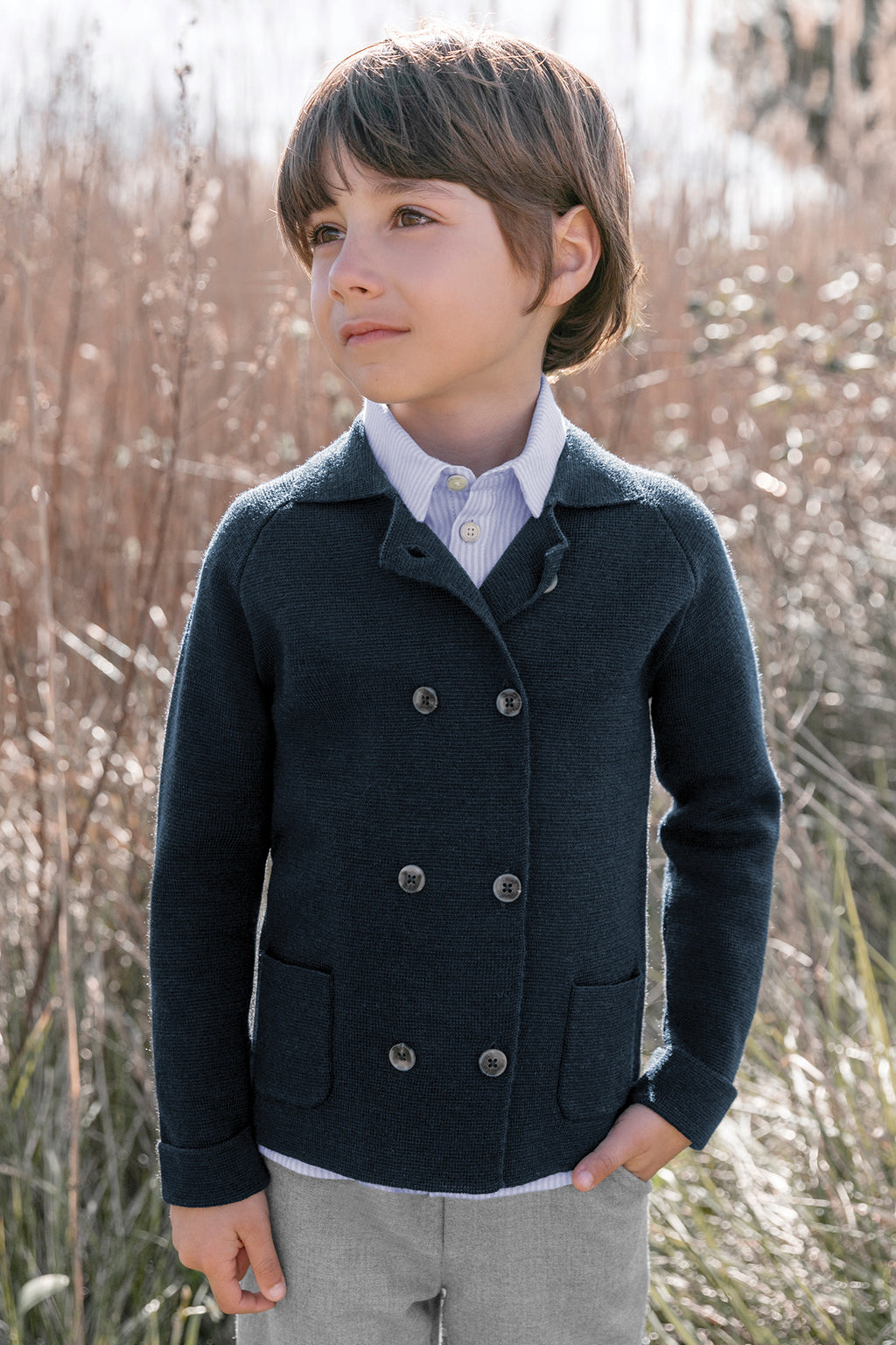 Gilet - Blu navy Cerimonia