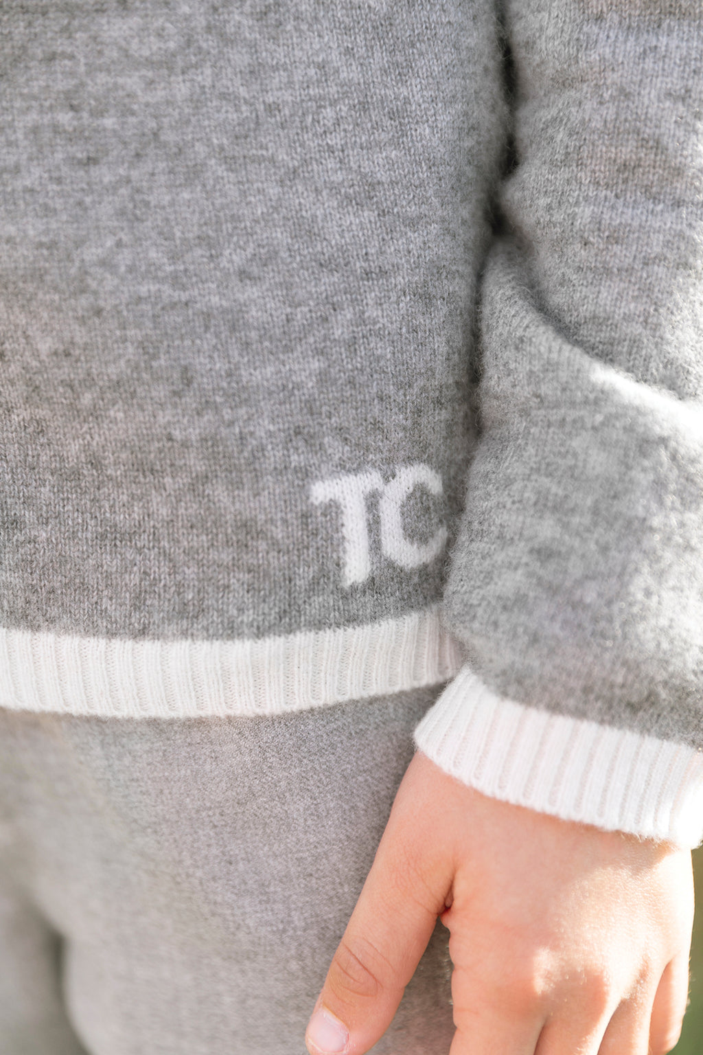 Pull - Cachemire gris TC