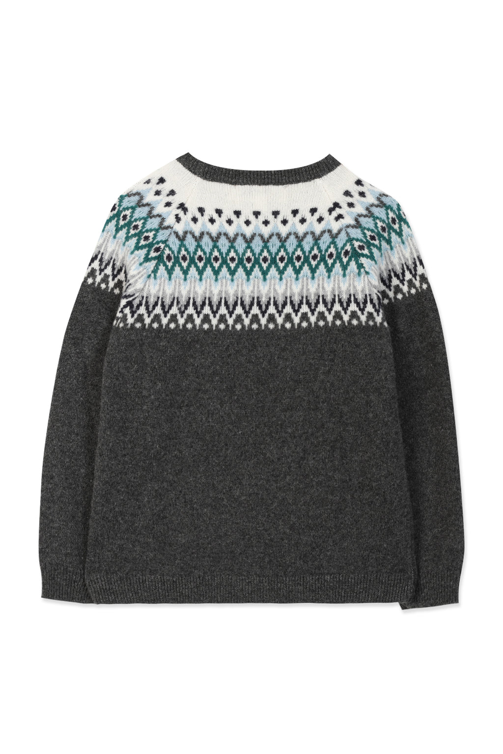 Sweater - Grey anthracite jacquard