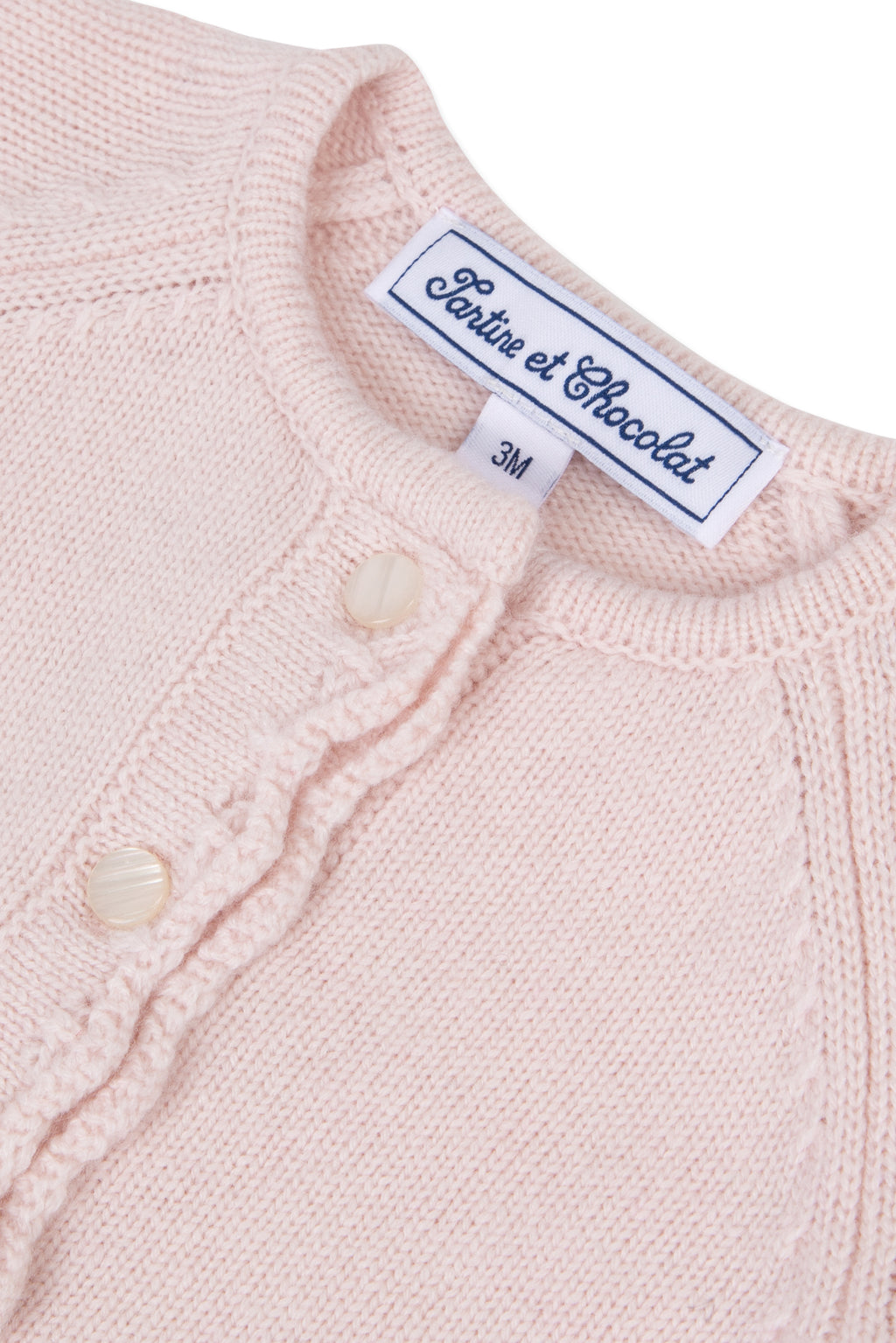 Cardigan - Pale pink Knitwear