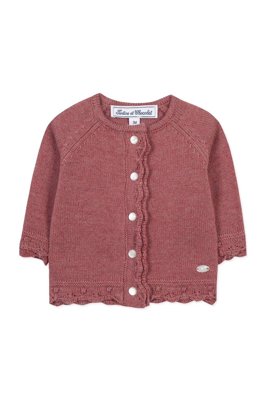 Cardigan - Pink China Knitwear