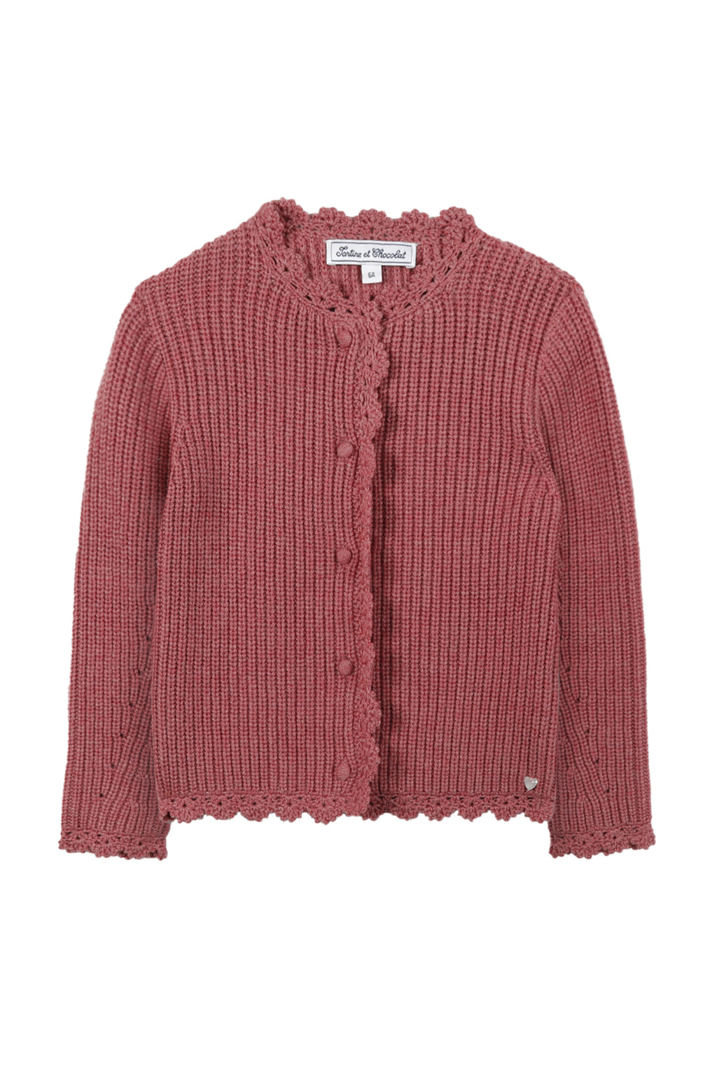 Cardigan - Lampone Maglia