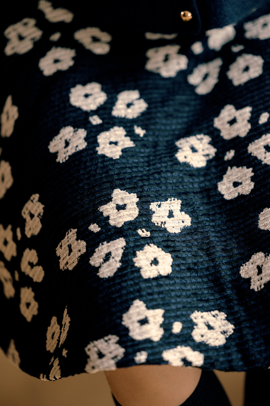 Skirt - Navy flowery