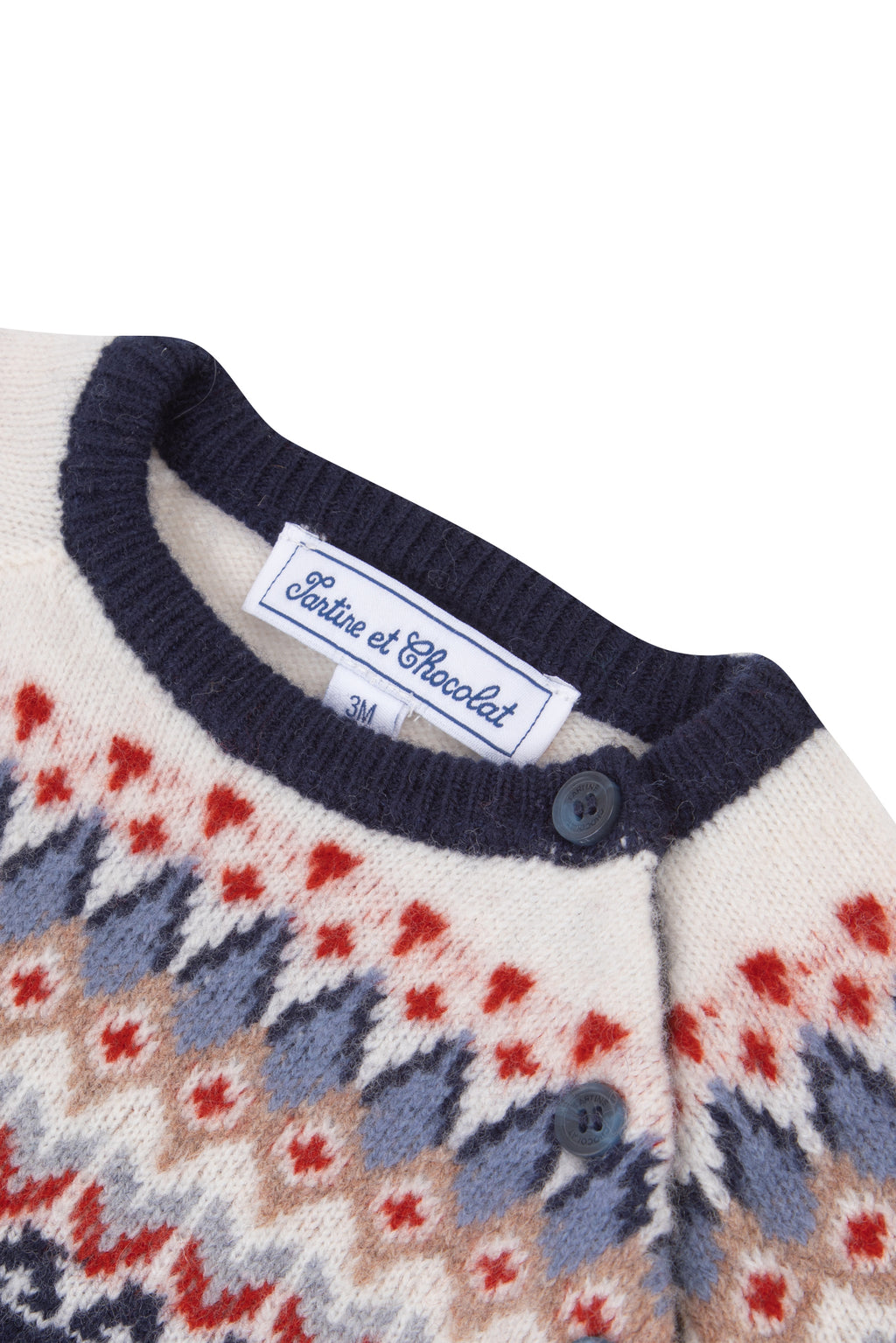 Pull - Marine jacquard