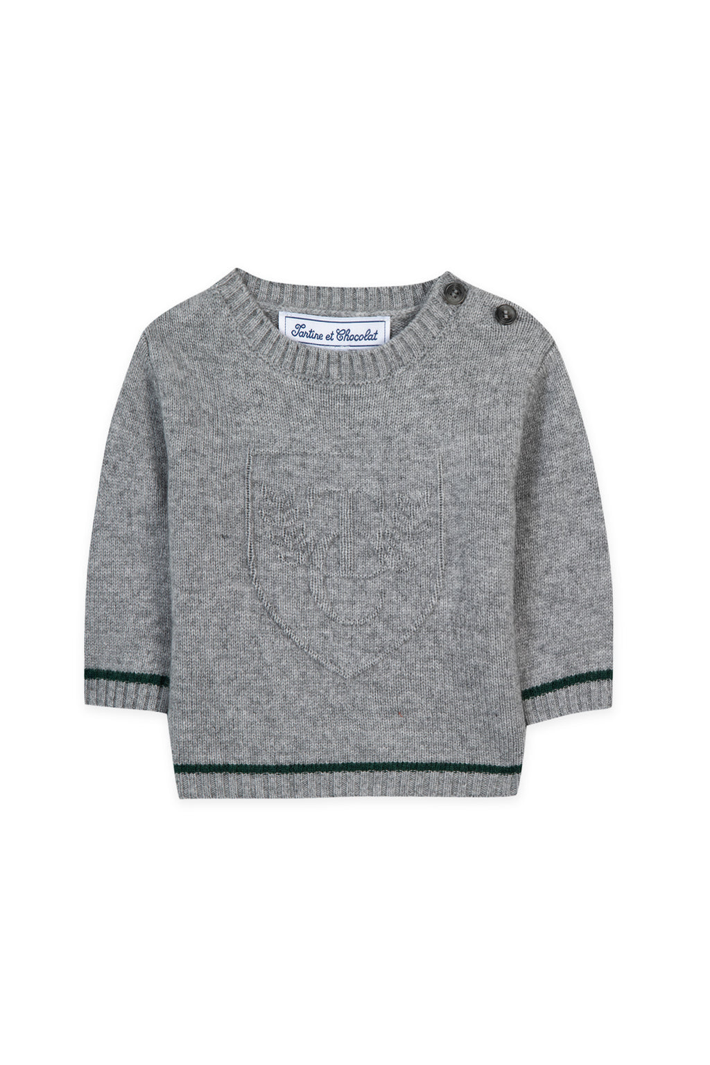 Pull - Gris chiné TC