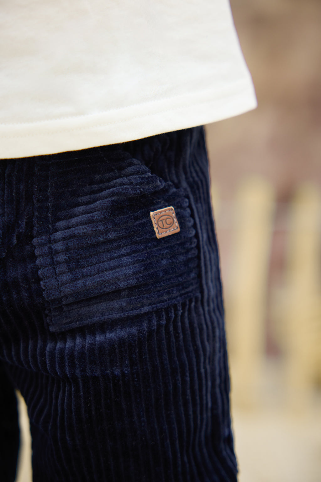 Trousers - Navy Corduroy