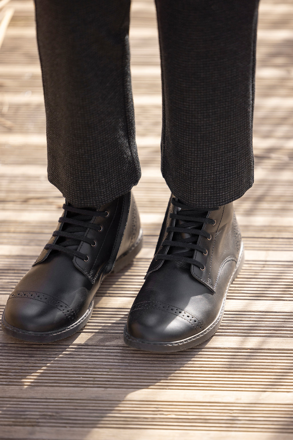 Ankle boots - leather Black