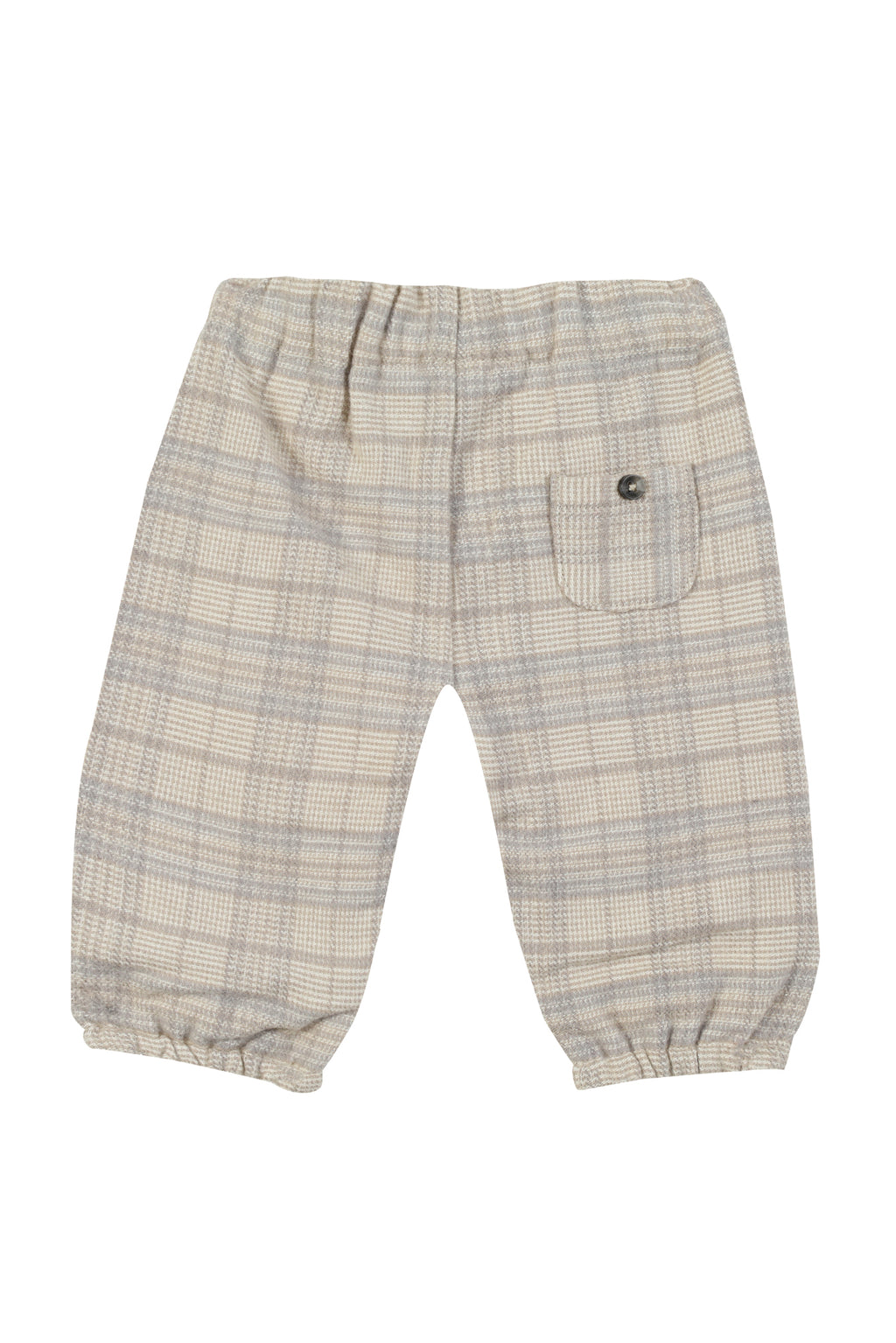 Trousers - Beige Check