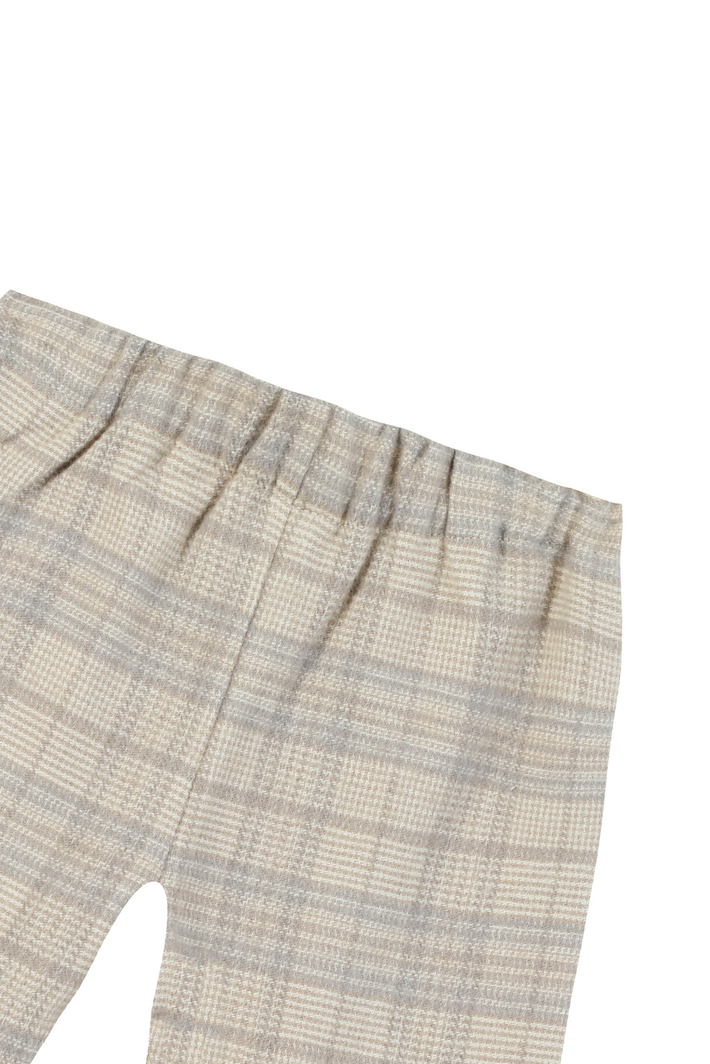 Trousers - Beige Check