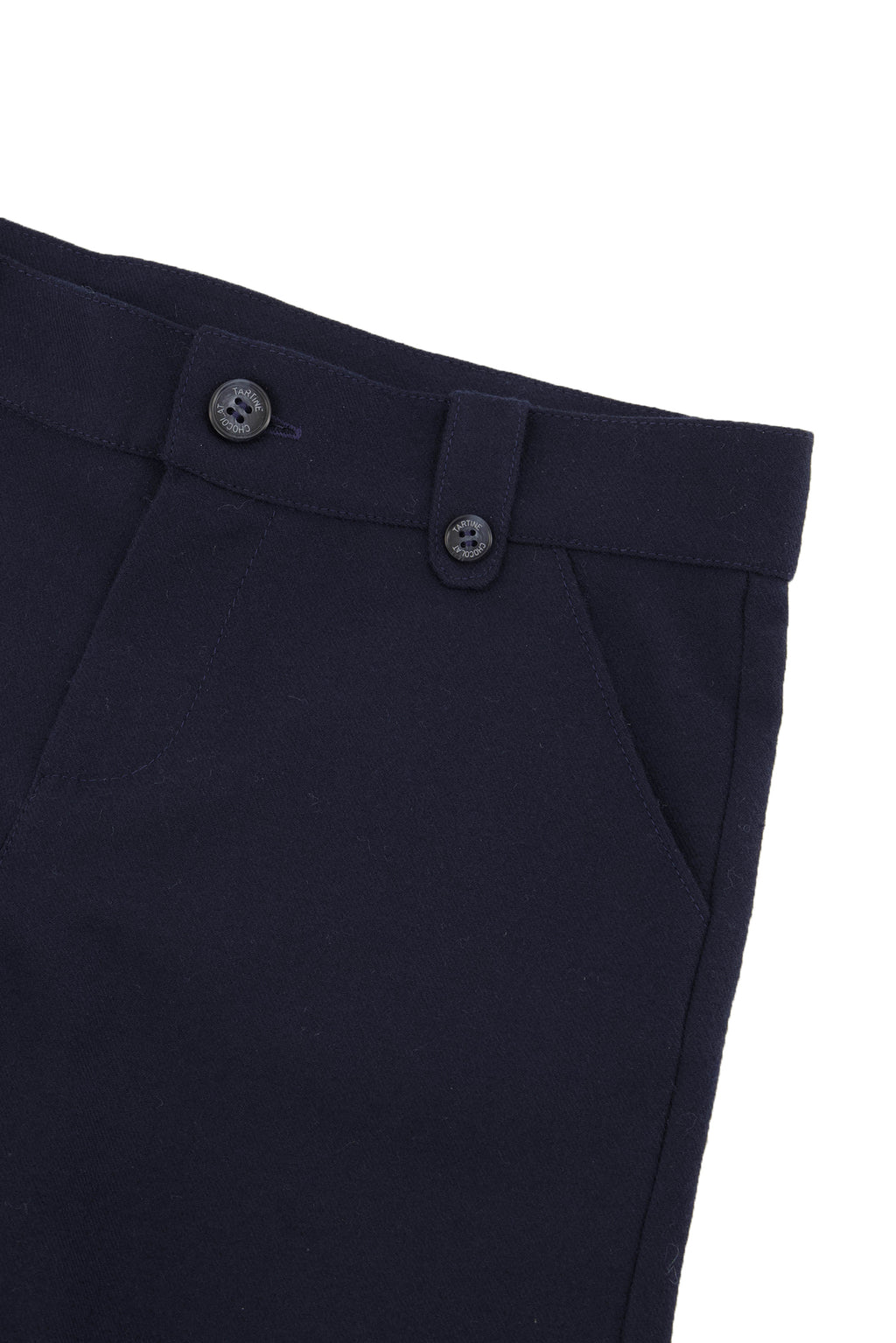 Pantaloni - Flanella Blu navy