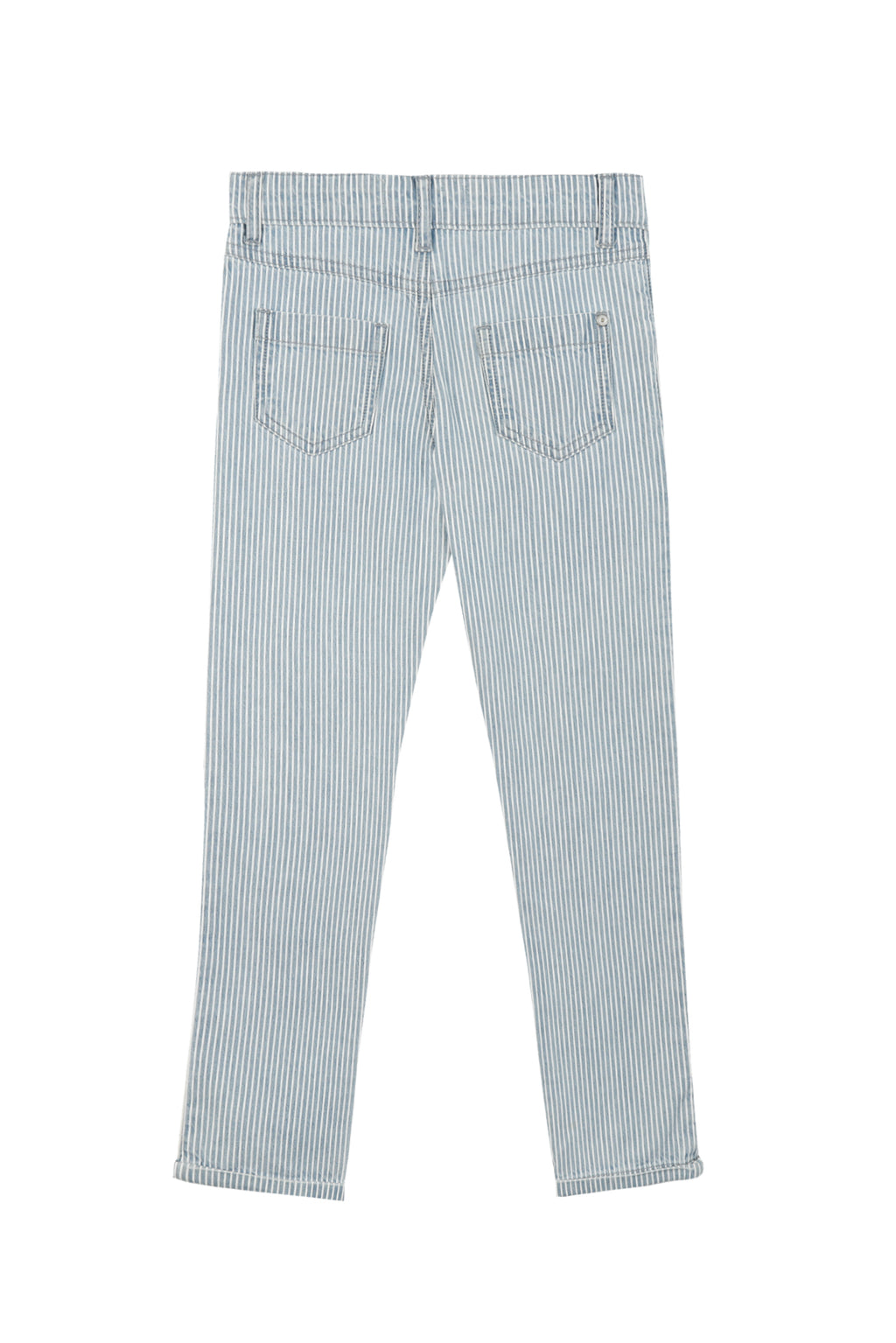 Trousers - Blue striped