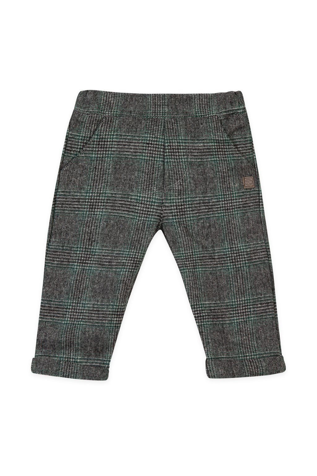 Pantaloni - Verde piastrellatura