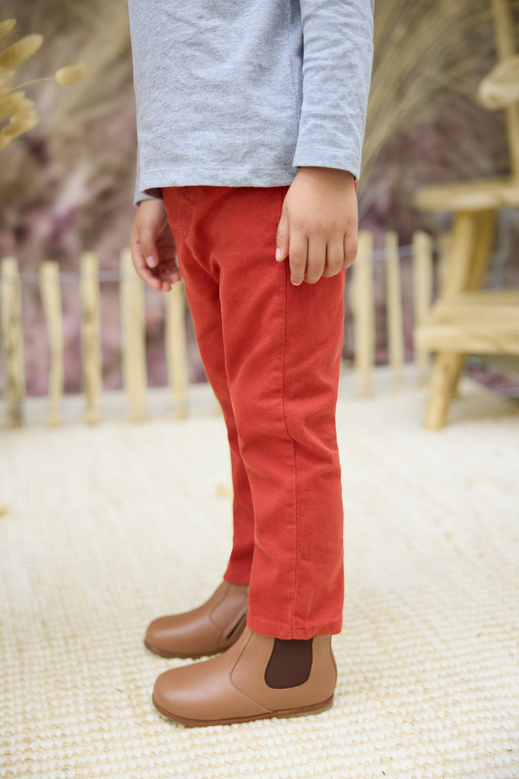 Trousers - Brown Twill