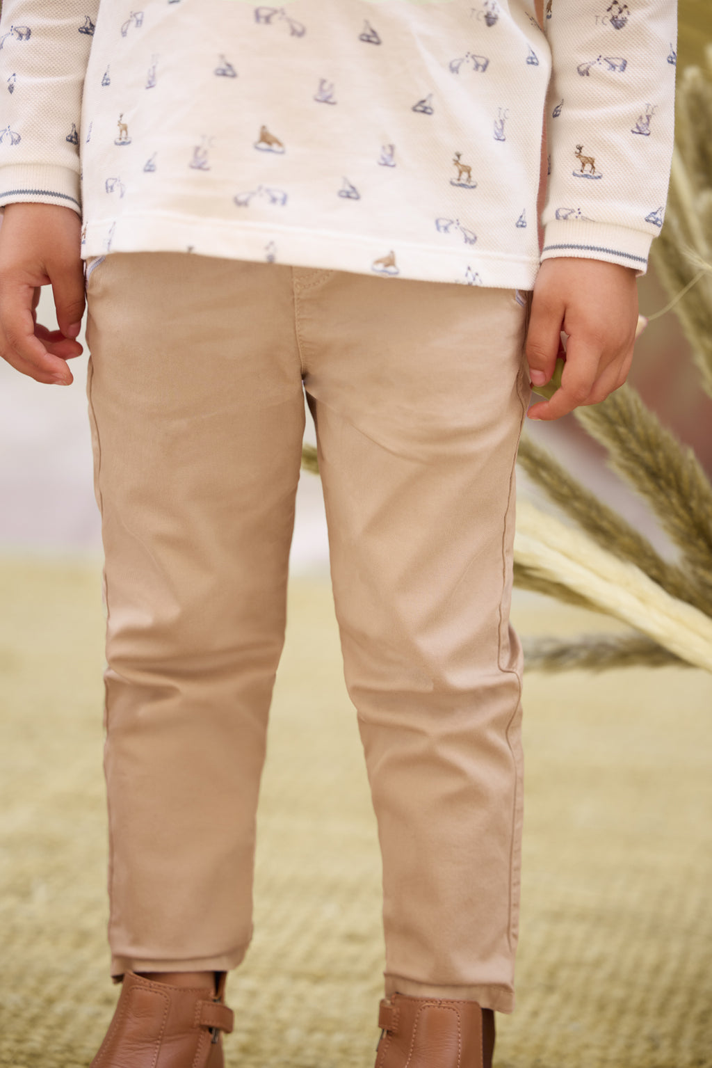 Hose - Köper Beige