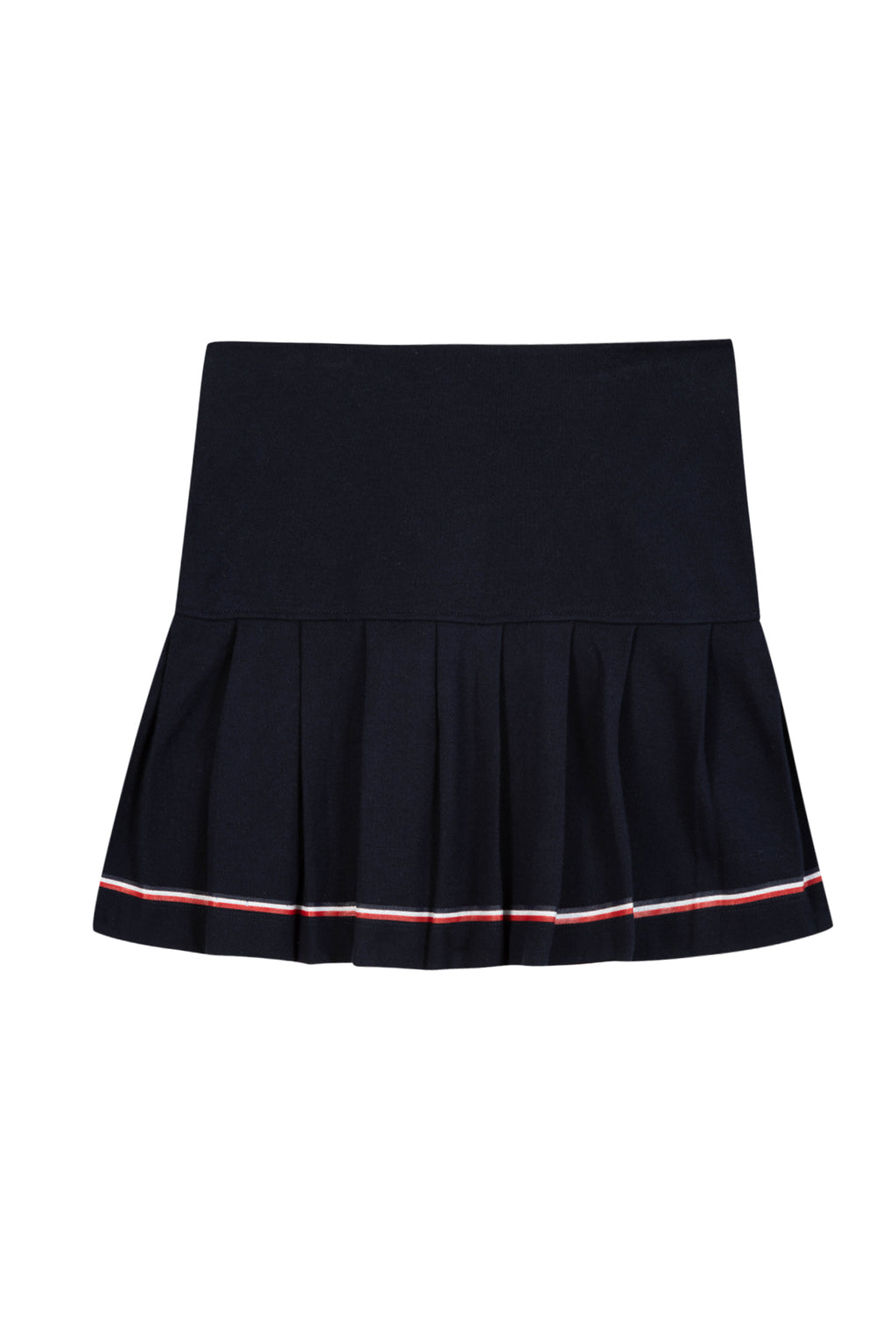 Skirt - Navy Tricolor details