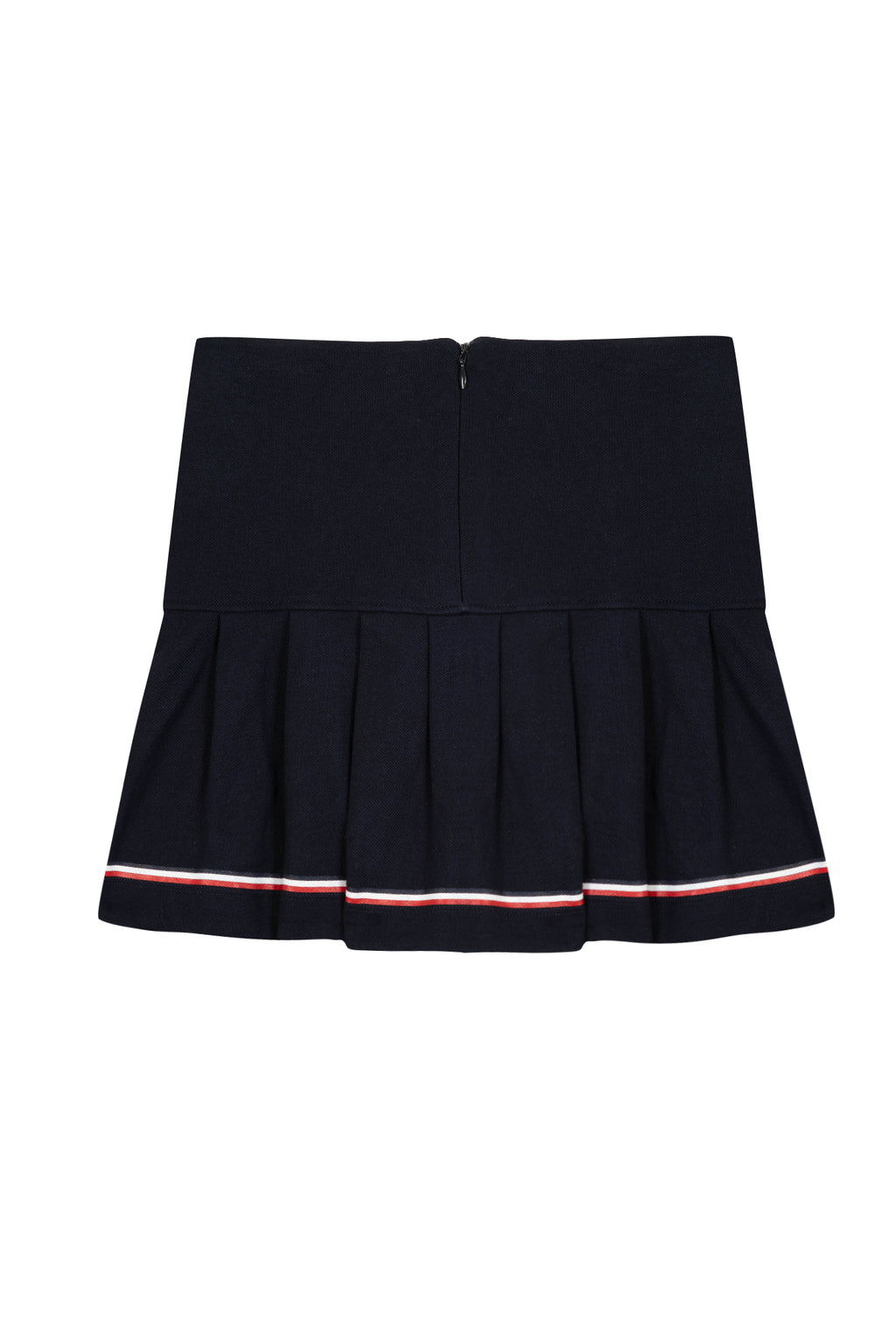 Skirt - Navy Tricolor details
