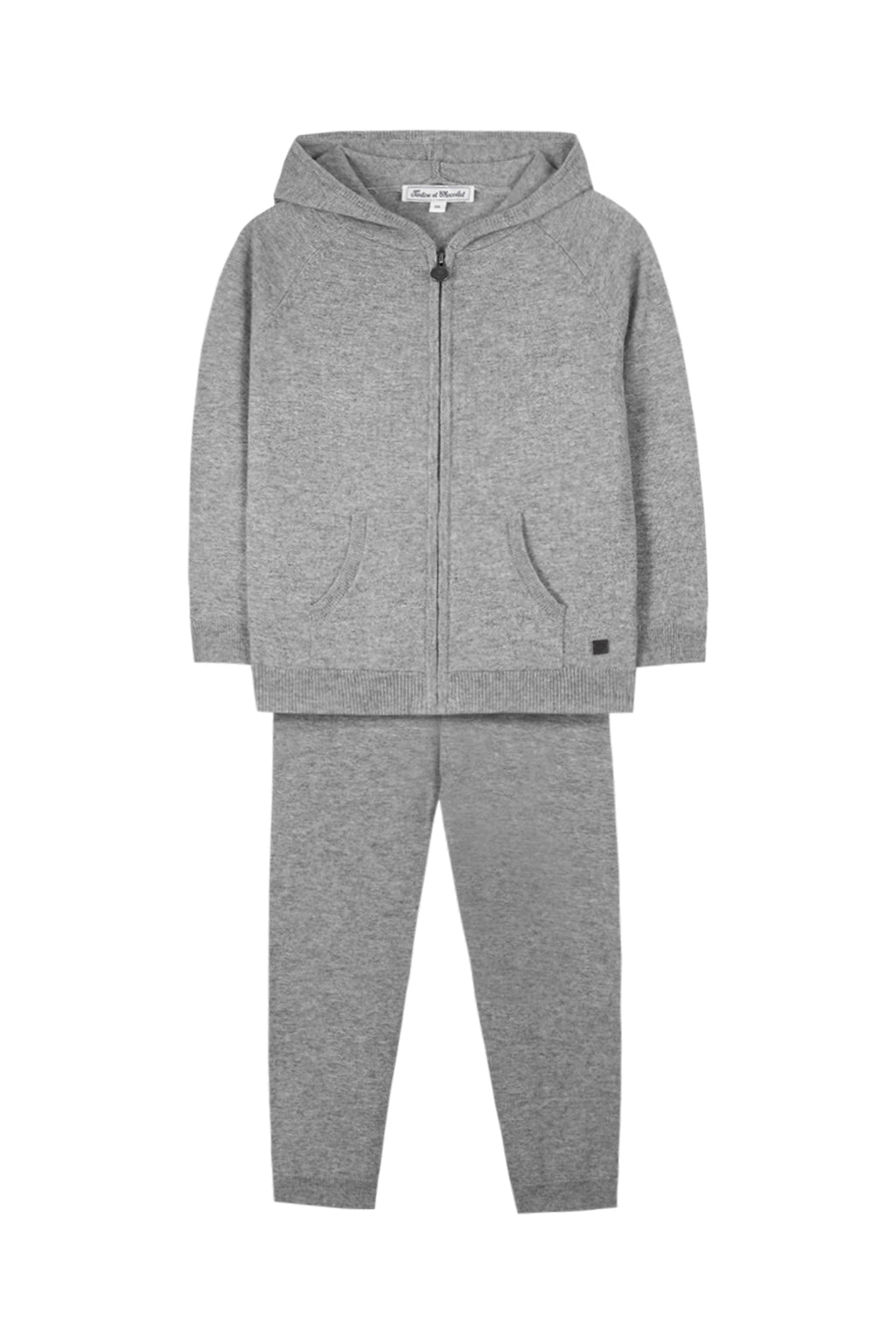 Jogging suit - Wool Grey hunched