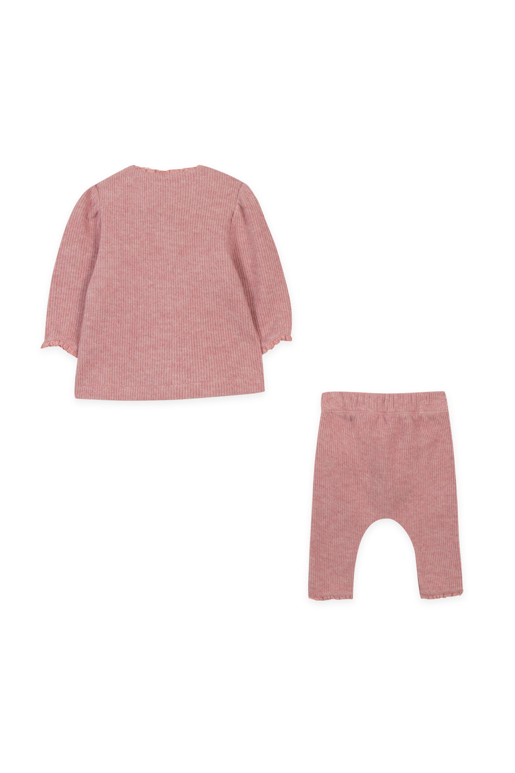 Outfit Long - Cotton Pink Embrodery