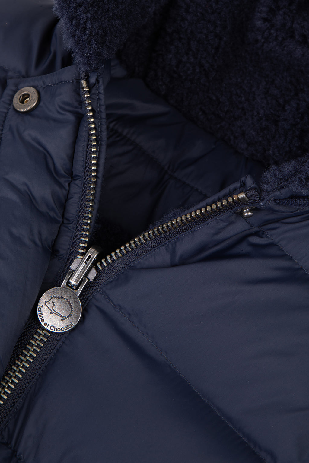 Down jacket - Navy Water-repellent