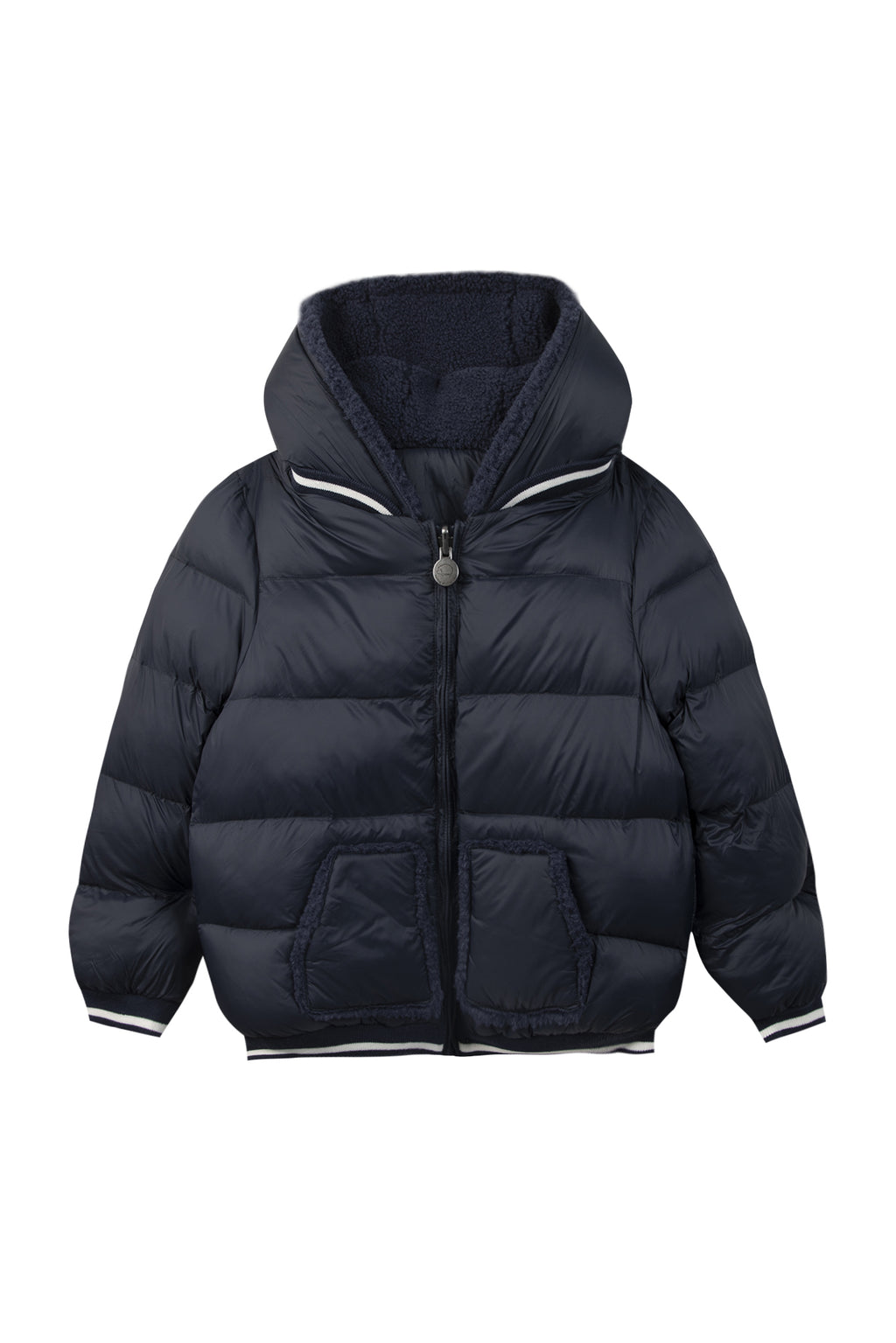 Down jacket - Navy impermeable