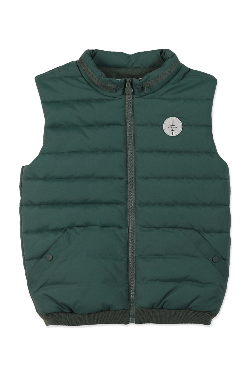 Down jacket - TC green sleeveless