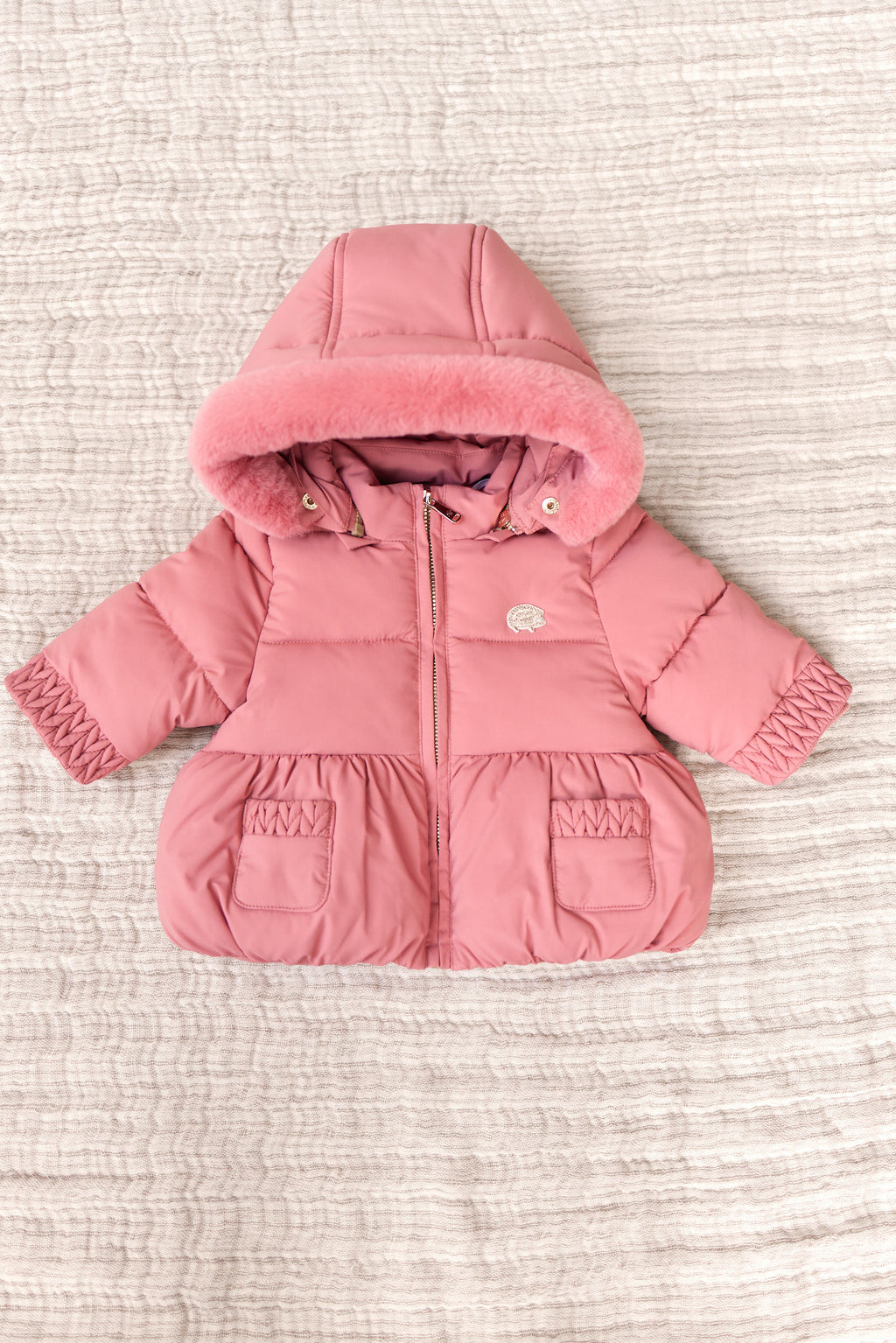 Down jacket - Raspberry hedgehog