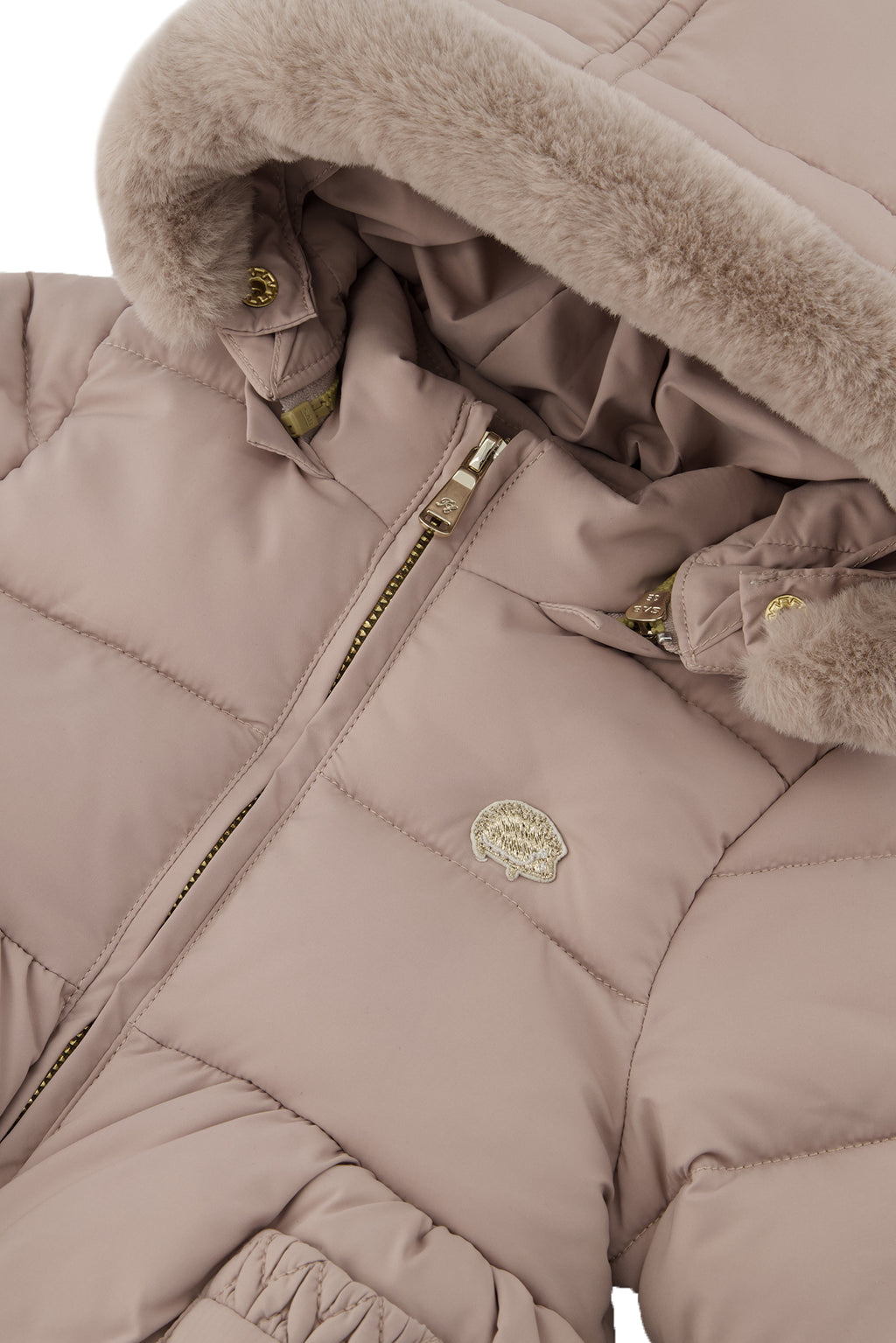 Down jacket - Hedgehog Taupe