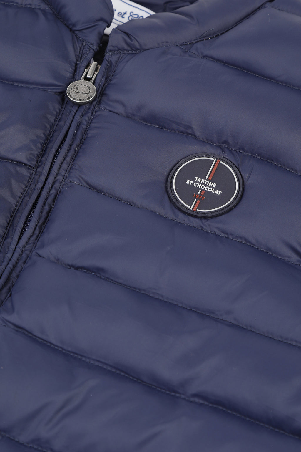 Down jacket - Navy Bi Materials