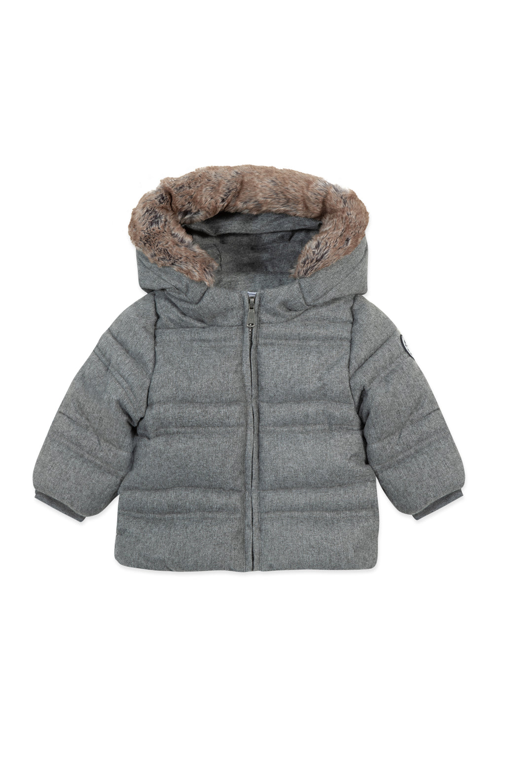 Down jacket - Imititon Fourure Grey China