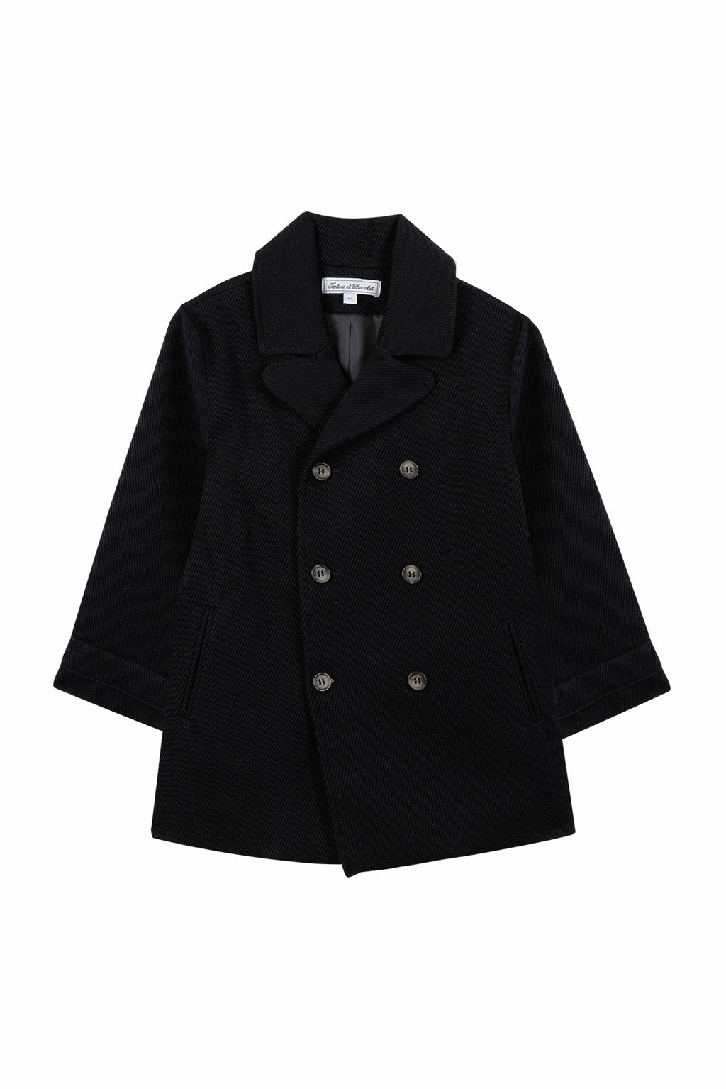 Coat - Wool Navy